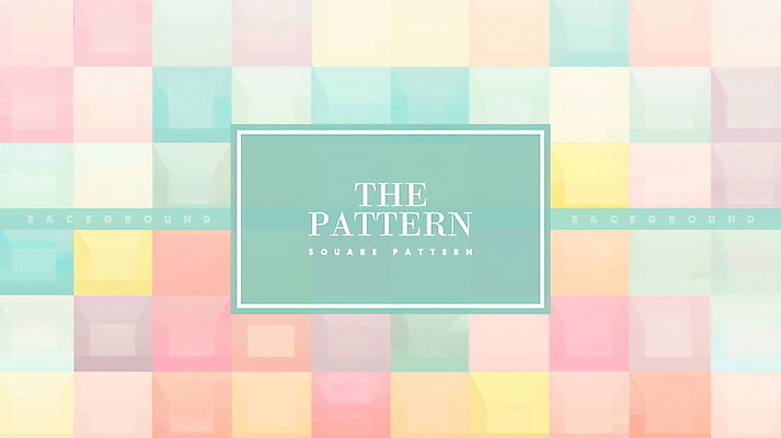PSD 디자인 패턴 일러스트 사람없음 사각형 타일 타일모양 파스텔톤 국내일러스트 모양 도형 컬러 무늬 파일형식