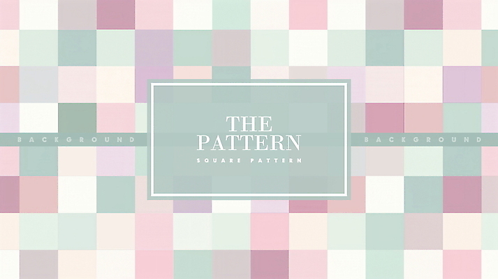 PSD 디자인 패턴 일러스트 사람없음 사각형 타일 타일모양 파스텔톤 국내일러스트 모양 도형 컬러 무늬 파일형식