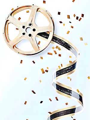 JPG 편집이미지 포스터 예술 조각 곡선 사람없음 빈티지 필름 영화 복고 영화제 편집실사 선 컨셉 문화예술 CG 파일형식