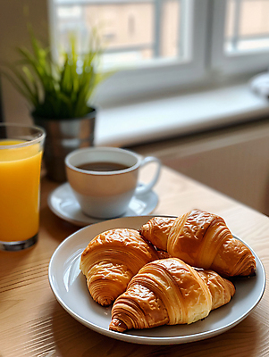 JPG 편집 편집이미지 커피 빵 잔 사람없음 주스 크루아상 합성 브레드 편집소스 편집실사 AI포토 AI콘텐츠 식기 음료 음식 CG 파일형식