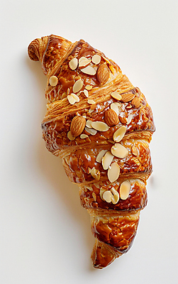 JPG 편집 편집이미지 빵 사람없음 크루아상 합성 아몬드 브레드 편집소스 편집실사 AI포토 AI콘텐츠 음식 견과류 CG 파일형식