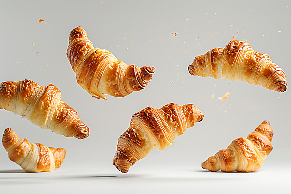 JPG 편집 편집이미지 빵 사람없음 크루아상 합성 브레드 편집소스 편집실사 AI포토 AI콘텐츠 음식 CG 파일형식