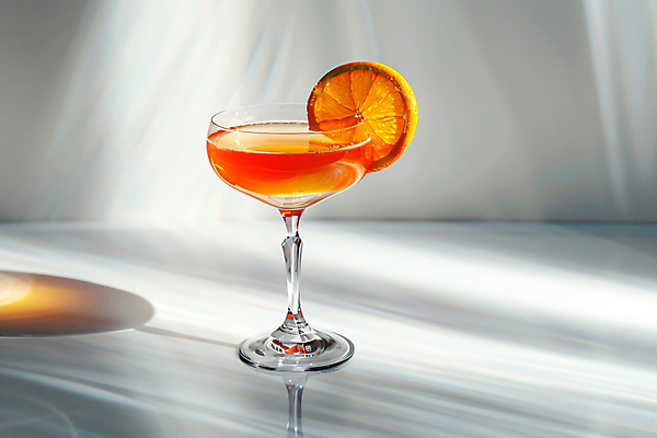 JPG 편집이미지 음료 오렌지 주류 사람없음 장식 알코올 칵테일 칵테일잔 편집실사 AI포토 AI콘텐츠 술잔 과일 CG 파일형식