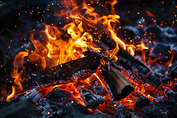 JPG 편집이미지 여행 자연 휴식 사람없음 캠핑 모닥불 캠핑장 디지털합성 편집실사 AI포토 AI콘텐츠 컨셉 불 레저 CG 생태계 파일형식