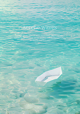 PSD 편집이미지 물결 바다 자연 사람없음 수면 떠있는 디지털합성 종이배 이미지편집 편집실사 모션 물 CG 생태계 종이접기 파일형식