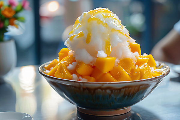 JPG 편집이미지 과일 디저트 사람없음 여름 얼음 디지털합성 빙수 망고 망고빙수 편집실사 AI포토 AI콘텐츠 자연요소 계절 음식 CG 열대과일 파일형식