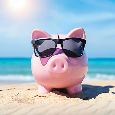 JPG 편집이미지 모래 바다 휴가 해변 사람없음 여름 여름휴가 모래사장 선글라스 햇빛 태양 귀여움 맑음 돼지저금통 휴양지 편집실사 AI포토 AI콘텐츠 자연요소 계절 안경 컨셉 날씨 장소 저금통 CG 파일형식 여름_계절