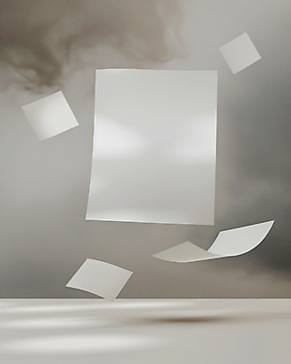 JPG 편집 편집이미지 종이 사람없음 떠있는 합성 카피스페이스 편집소스 편집실사 AI컴퓨터그래픽 AI콘텐츠 모션 공백 CG 파일형식