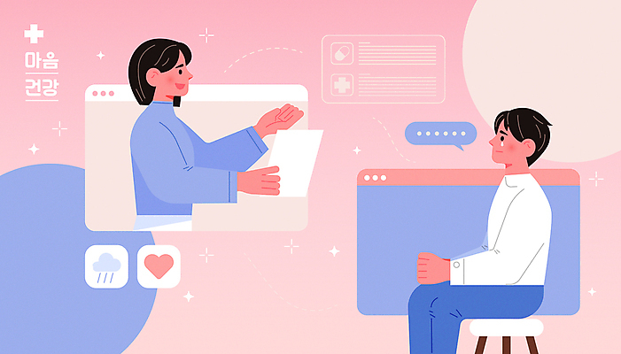 남자 분홍색 일러스트 의학 건강 대화 앉기 성인 두명 치료 마주보기 환자 의사 눈물 상담 인터넷창 의사소통 치료사 원격의료 성인남자만 심리치료 심리상담 마음건강 국내일러스트 AI파일 직업 감정 컬러 인터넷 모션 말하기 사람 진료 의료진 마음 심리 원격 남자만 성인만 파일형식 벡터