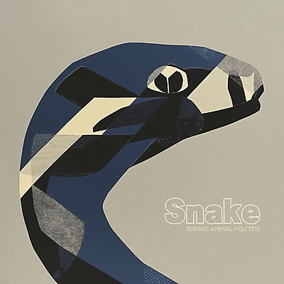 PSD 동물 한마리 디자인 포스터 얼굴 상징 일러스트 사람없음 파란색 회색 십이지신 뱀띠 뱀 콜라주 국내일러스트 1 컬러 파충류 신체부위 파일형식