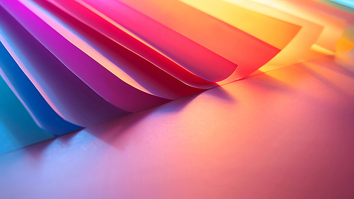 JPG 편집이미지 디자인 종이 예술 컬러 패턴 추상 조명 사람없음 컬러풀 화려 질감 편집실사 AI포토 AI콘텐츠 컨셉 무늬 CG 파일형식