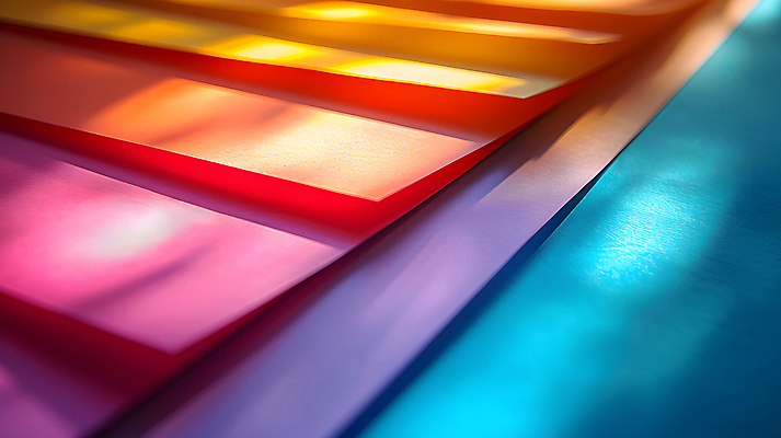 JPG 편집이미지 디자인 종이 예술 컬러 패턴 추상 조명 사람없음 컬러풀 화려 질감 편집실사 AI포토 AI콘텐츠 컨셉 무늬 CG 파일형식