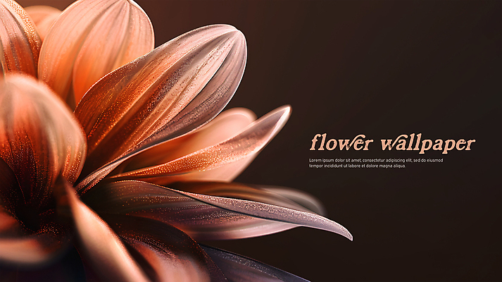 PSD 편집이미지 꽃잎 꽃백그라운드 사람없음 그래픽 갈색 가을 빈티지 질감 복고 카피스페이스 이미지편집 계절 꽃 컬러 백그라운드 컨셉 공백 파일형식