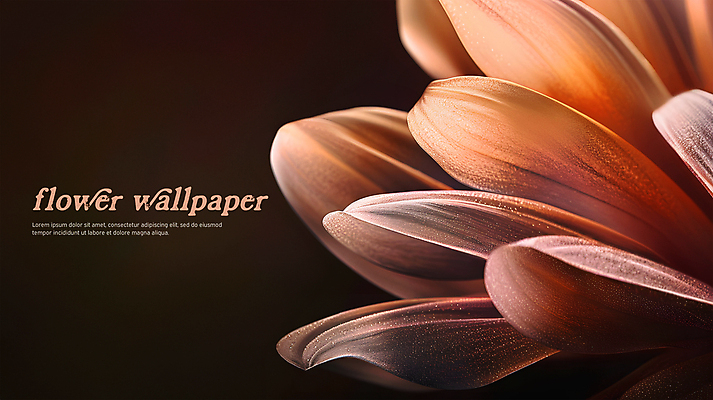 PSD 편집이미지 꽃잎 꽃백그라운드 사람없음 그래픽 갈색 가을 빈티지 질감 복고 카피스페이스 이미지편집 계절 꽃 컬러 백그라운드 컨셉 공백 파일형식