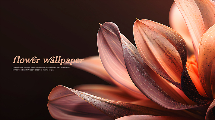 PSD 편집이미지 꽃잎 꽃백그라운드 사람없음 그래픽 갈색 가을 빈티지 질감 복고 카피스페이스 이미지편집 계절 꽃 컬러 백그라운드 컨셉 공백 파일형식