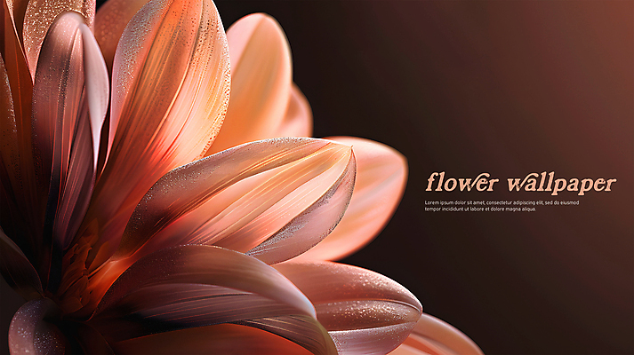 PSD 편집이미지 꽃잎 꽃백그라운드 사람없음 그래픽 갈색 가을 빈티지 질감 복고 카피스페이스 이미지편집 계절 꽃 컬러 백그라운드 컨셉 공백 파일형식