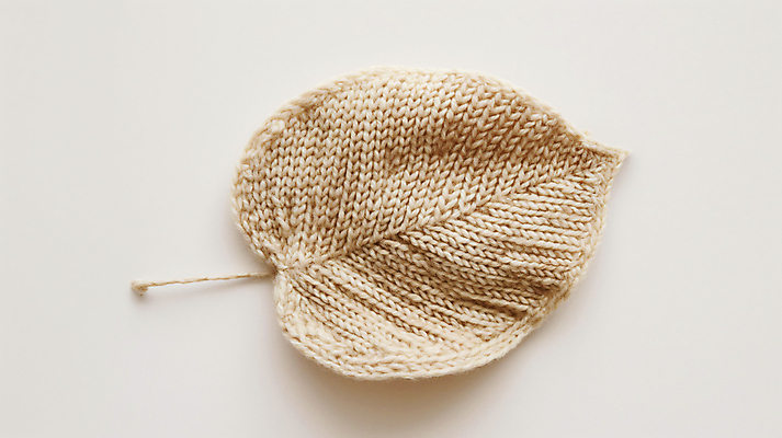 JPG 편집이미지 단풍 낙엽 재질 나뭇잎 따뜻함 사람없음 가을 뜨개질 털실 디지털합성 니트 질감 편집소스 편집실사 AI포토 AI콘텐츠 계절 상의 잎 취미 실 CG 파일형식