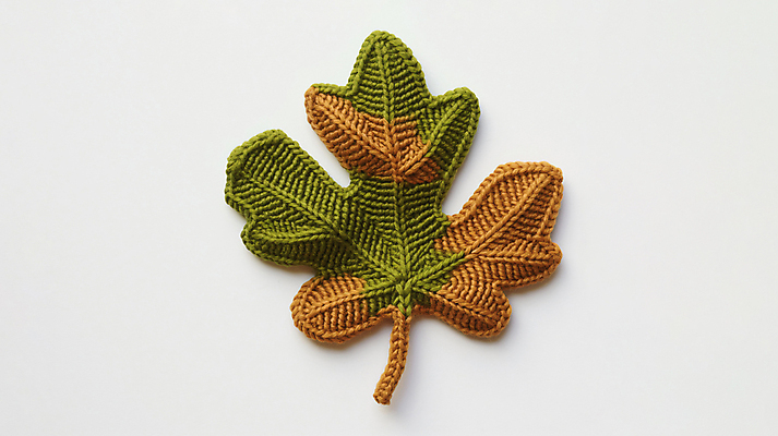 JPG 편집이미지 단풍 낙엽 재질 나뭇잎 따뜻함 사람없음 가을 뜨개질 털실 디지털합성 니트 질감 편집소스 편집실사 AI포토 AI콘텐츠 계절 상의 잎 취미 실 CG 파일형식