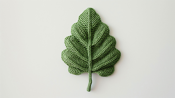 JPG 편집이미지 재질 나뭇잎 따뜻함 사람없음 초록색 뜨개질 털실 디지털합성 니트 질감 편집소스 편집실사 AI포토 AI콘텐츠 컬러 상의 잎 취미 실 CG 파일형식