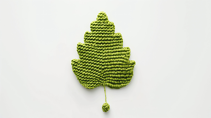 JPG 편집이미지 재질 나뭇잎 따뜻함 사람없음 초록색 뜨개질 털실 디지털합성 니트 질감 편집소스 편집실사 AI포토 AI콘텐츠 컬러 상의 잎 취미 실 CG 파일형식