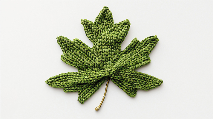 JPG 편집이미지 재질 나뭇잎 따뜻함 사람없음 초록색 뜨개질 털실 디지털합성 니트 질감 편집소스 편집실사 AI포토 AI콘텐츠 컬러 상의 잎 취미 실 CG 파일형식