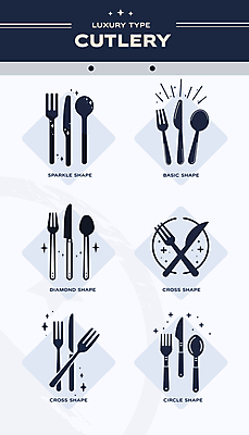 포크 일러스트 주방용품 수저 사람없음 세트 숟가락 빈티지 나이프 남색 엘리먼트 커트러리 미니멀 국내일러스트 AI파일 식기 컬러 생활용품 컨셉 칼 파일형식 벡터