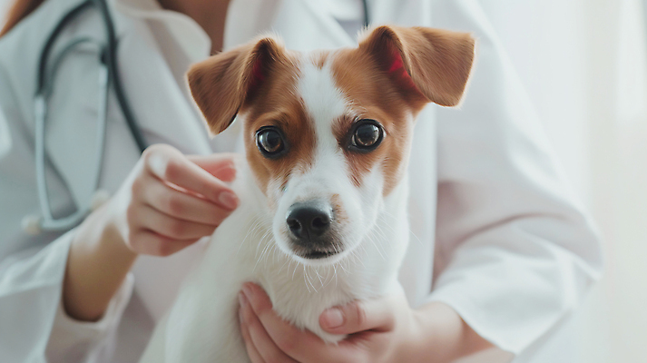 JPG 동물 편집이미지 손 청진기 병원 신체부위 강아지 동물병원 수의사 입원 쓰다듬기 편집실사 AI인물포토 AI콘텐츠 의학 의료기기 모션 사람 반려동물 의사 개 CG 파일형식 AI포토