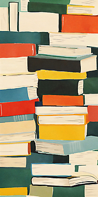 JPG 일러스트 사람없음 책 독서 쌓기 가을 책더미 카피스페이스 국내일러스트 AI일러스트 AI콘텐츠 계절 모션 공백 무더기 파일형식