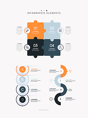 도형 교육 일러스트 사람없음 그래픽 자료 인포그래픽 퍼즐 엘리먼트 국내일러스트 AI파일 파일형식 벡터