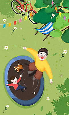 전신 PSD 나무 공원 여자 남자 꽃 반려견 어린이 의자 일러스트 나뭇잎 소녀 소년 잔디 두명 자전거 점프 강아지 가랜드 덤블링 어린이만 트럼플린 국내일러스트 식물 공공시설 가구 잎 모션 사람 반려동물 놀이용품 바이크 개 파티용품 파일형식