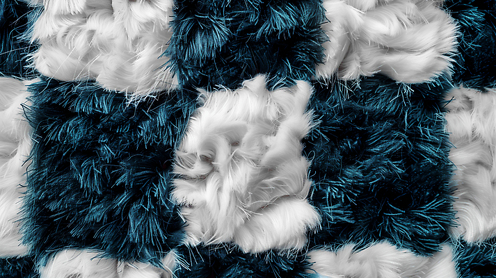 JPG 편집이미지 겨울 패턴 털 따뜻함 사람없음 파란색 포근함 질감 체크무늬 편집실사 AI포토 AI콘텐츠 계절 컬러 무늬 감각 CG 파일형식