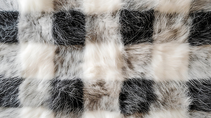 JPG 편집이미지 겨울 패턴 털 따뜻함 사람없음 회색 포근함 질감 체크무늬 편집실사 AI포토 AI콘텐츠 계절 컬러 무늬 감각 CG 파일형식