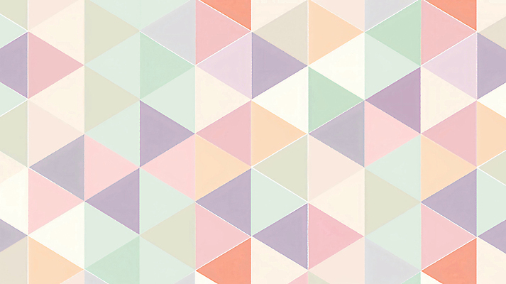 JPG 디자인 백그라운드 패턴 일러스트 사람없음 삼각형 대칭 파스텔톤 국내일러스트 AI일러스트 AI콘텐츠 도형 컬러 무늬 파일형식