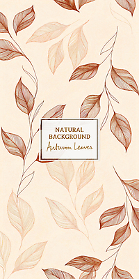 PSD 낙엽 패턴 일러스트 나뭇잎 사람없음 갈색 가을 드로잉 국내일러스트 계절 컬러 잎 무늬 미술 파일형식