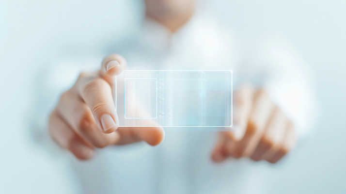 JPG 편집이미지 남자 비즈니스 손가락 미래 기술 한명 사람 상반신 성인 디지털 흰색 잡기 투명 혁명 터치스크린 홀로그램 성인남자한명만 편집실사 AI인물포토 AI콘텐츠 1 손 컬러 컨셉 모션 CG 남자한명만 성인남자만 파일형식 AI포토