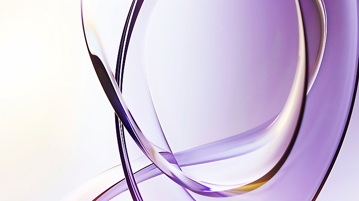 JPG 편집이미지 디자인 곡선 유리 추상 사람없음 반사 보라색 투명 디지털합성 편집실사 AI컴퓨터그래픽 AI콘텐츠 선 컬러 무늬 재질 CG 파일형식