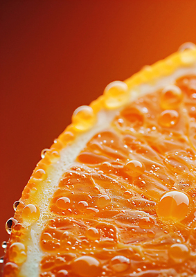 JPG 편집이미지 오렌지 단면 사람없음 물방울 신선 과육 편집실사 AI포토 AI콘텐츠 과일 CG 파일형식