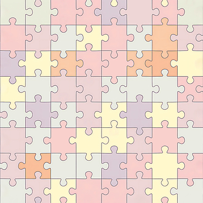 JPG 디자인 조각 백그라운드 패턴 일러스트 사람없음 컬러풀 퍼즐 국내일러스트 AI일러스트 AI콘텐츠 컬러 무늬 파일형식