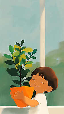 JPG 남자 행복 어린이 잎 일러스트 창문 안기 자연 한명 미소 소년 상반신 초록색 평화 눈감음 친환경 질감 소년한명만 카피스페이스 국내일러스트 AI일러스트 AI콘텐츠 식물 1 감정 컬러 컨셉 모션 표정 사람 환경 공백 생태계 남자한명만 소년만 파일형식