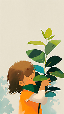 JPG 여자 행복 어린이 잎 일러스트 안기 자연 한명 미소 소녀 상반신 평화 눈감음 친환경 질감 소녀한명만 카피스페이스 국내일러스트 AI일러스트 AI콘텐츠 식물 1 감정 컨셉 모션 표정 사람 환경 공백 생태계 여자한명만 소녀만 파일형식