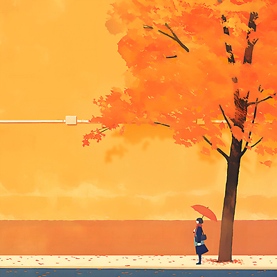 전신 PSD 여자 벽 단풍 낙엽 가방 일러스트 우산 단풍나무 나뭇잎 한명 서기 들기 성인 주황색 목도리 가을 파이프 감성 성인여자한명만 국내일러스트 나무 1 잡화 계절 컬러 컨셉 잎 모션 사람 여자한명만 성인여자만 파일형식