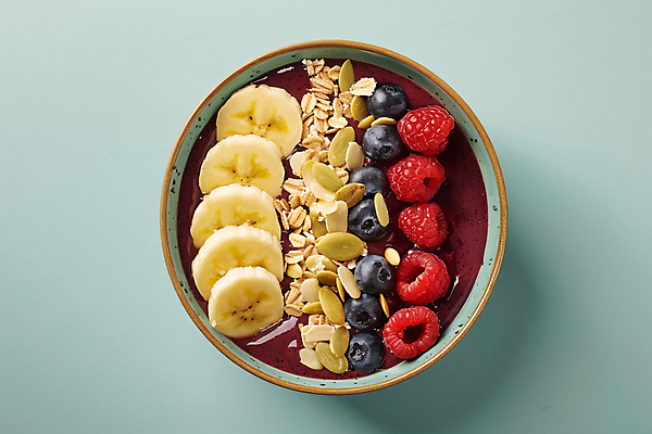 JPG 편집이미지 그릇 바나나 사람없음 달콤 아침식사 디지털합성 블루베리 하와이 산딸기 베리 그래놀라 아사이베리 아사이볼 편집실사 AI포토 AI콘텐츠 식기 열매 음식 과일 식사 미국 맛 CG 파일형식