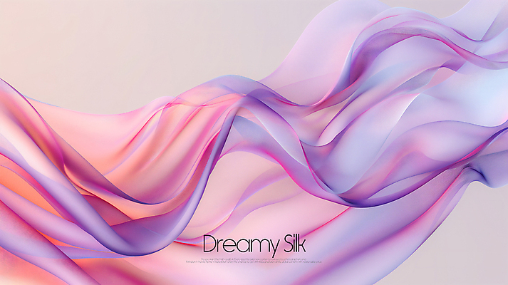 PSD 편집이미지 백그라운드 곡선 추상 사람없음 보라색 꿈 흐름 실크 웨이브 이미지편집 선 컬러 컨셉 무늬 직물 파일형식