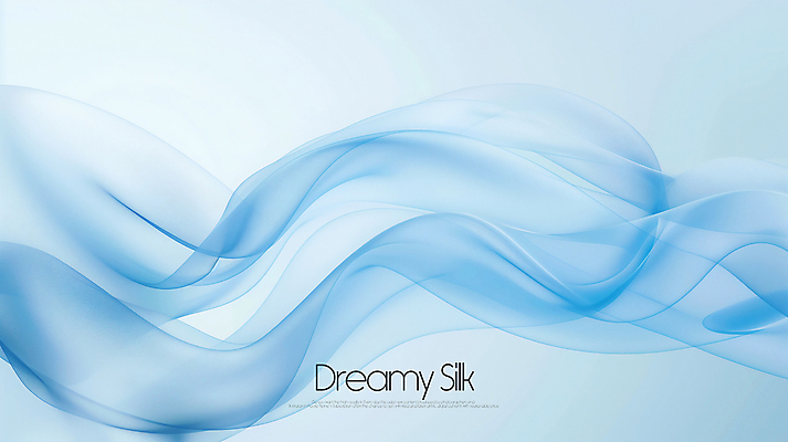 PSD 편집이미지 하늘색 백그라운드 곡선 추상 사람없음 꿈 흐름 실크 웨이브 이미지편집 선 컨셉 무늬 파란색 직물 파일형식