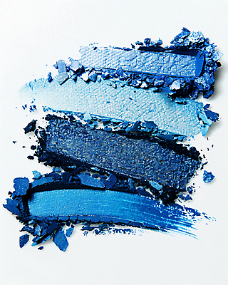 JPG 편집이미지 사람없음 파란색 반짝임 뷰티 화장용품 화려 아이섀도 편집실사 AI포토 AI콘텐츠 컬러 컨셉 모션 화장품 미용용품 CG 파일형식