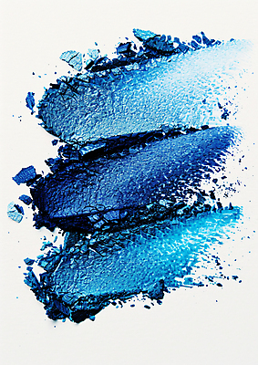 JPG 편집이미지 사람없음 파란색 반짝임 뷰티 화장용품 화려 아이섀도 편집실사 AI포토 AI콘텐츠 컬러 컨셉 모션 화장품 미용용품 CG 파일형식