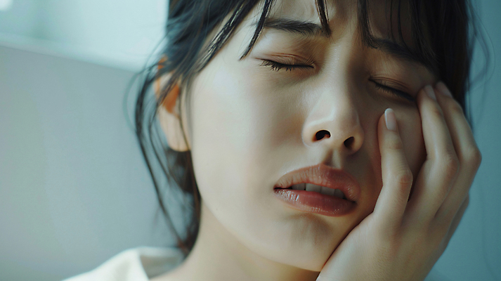 JPG 편집이미지 여자 치과 관리 한명 상반신 성인 고통 찡그림 치아 디지털합성 치과진료 치통 의료성형뷰티 성인여자한명만 편집실사 AI인물포토 AI콘텐츠 1 감정 표정 병원 사람 진료 소화기관 질병 CG 여자한명만 성인여자만 파일형식 AI포토