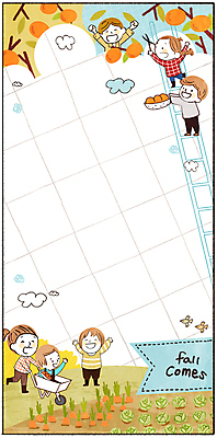 PSD 여자 남자 일러스트 사다리 여러명 성인 빨간색 농사 수확 가을 추억 감나무 카피스페이스 국내일러스트 나무 계절 컬러 다수 컨셉 농업 감 사람 공백 도구 파일형식