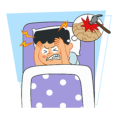 남자 말풍선 일러스트 스트레스 한명 성인 보라색 이불 잠 망치 뇌 괴로움 두통 불면증 편두통 성인남자한명만 국내일러스트 AI파일 1 감정 컬러 침구 사람 고통 공구 질병 남자한명만 성인남자만 파일형식 벡터