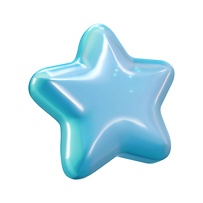 PSD 아이콘 별 사람없음 장식 파란색 3D아이콘 알림 입체 질감 다꾸 편집3D 자연요소 컬러 3D 신조어 약어 파일형식